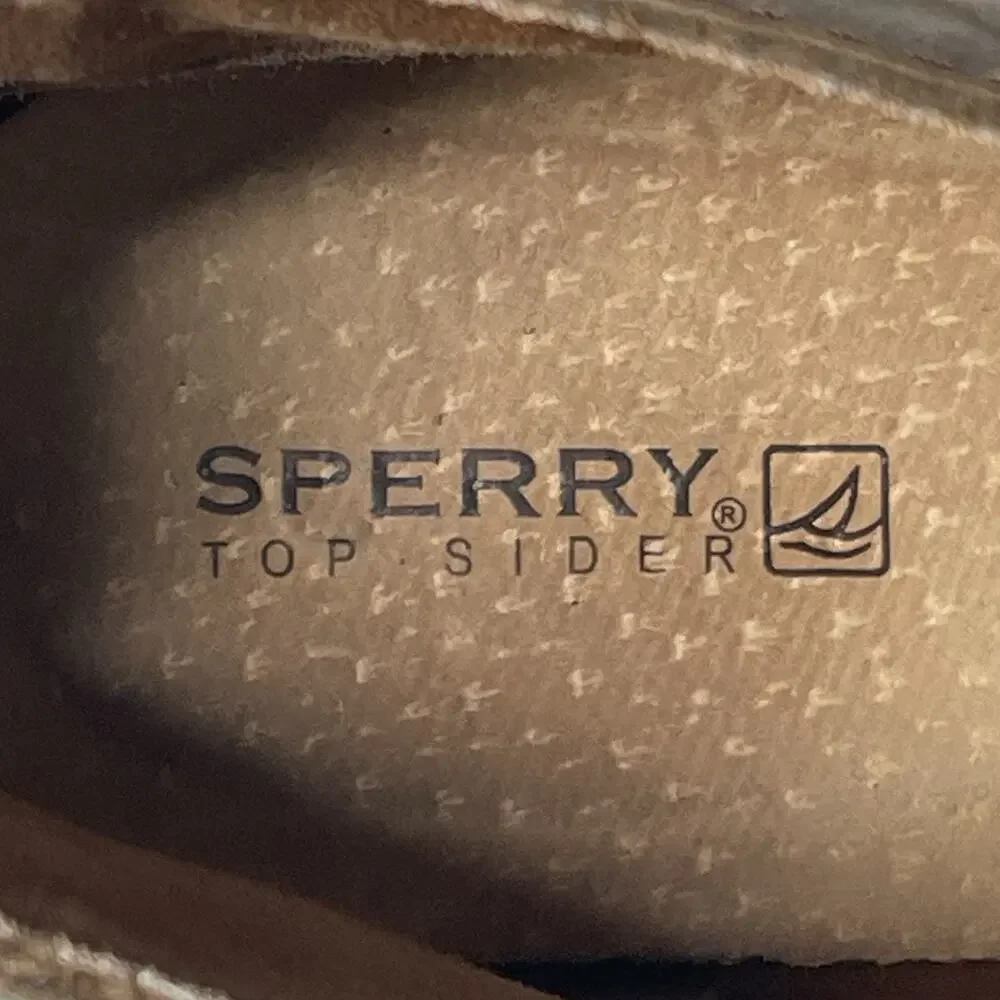 Sperry Women's 8.5M Harlow Burnished Brown Leather Wedge Heel‎ Ankle Bootie